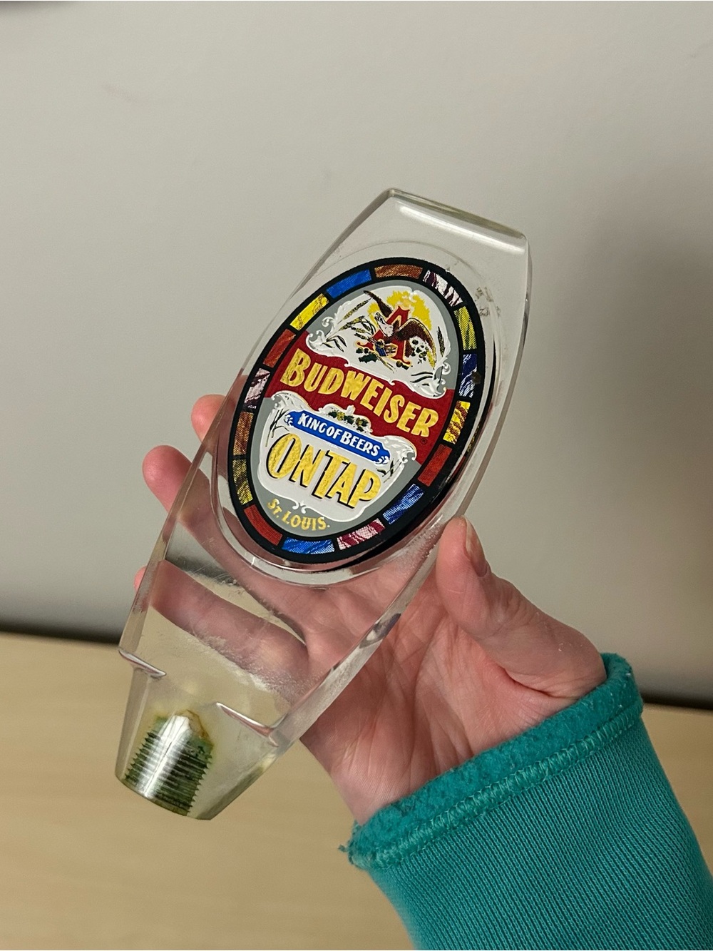 Budweiser Bud On Tap Beer Tap Handle